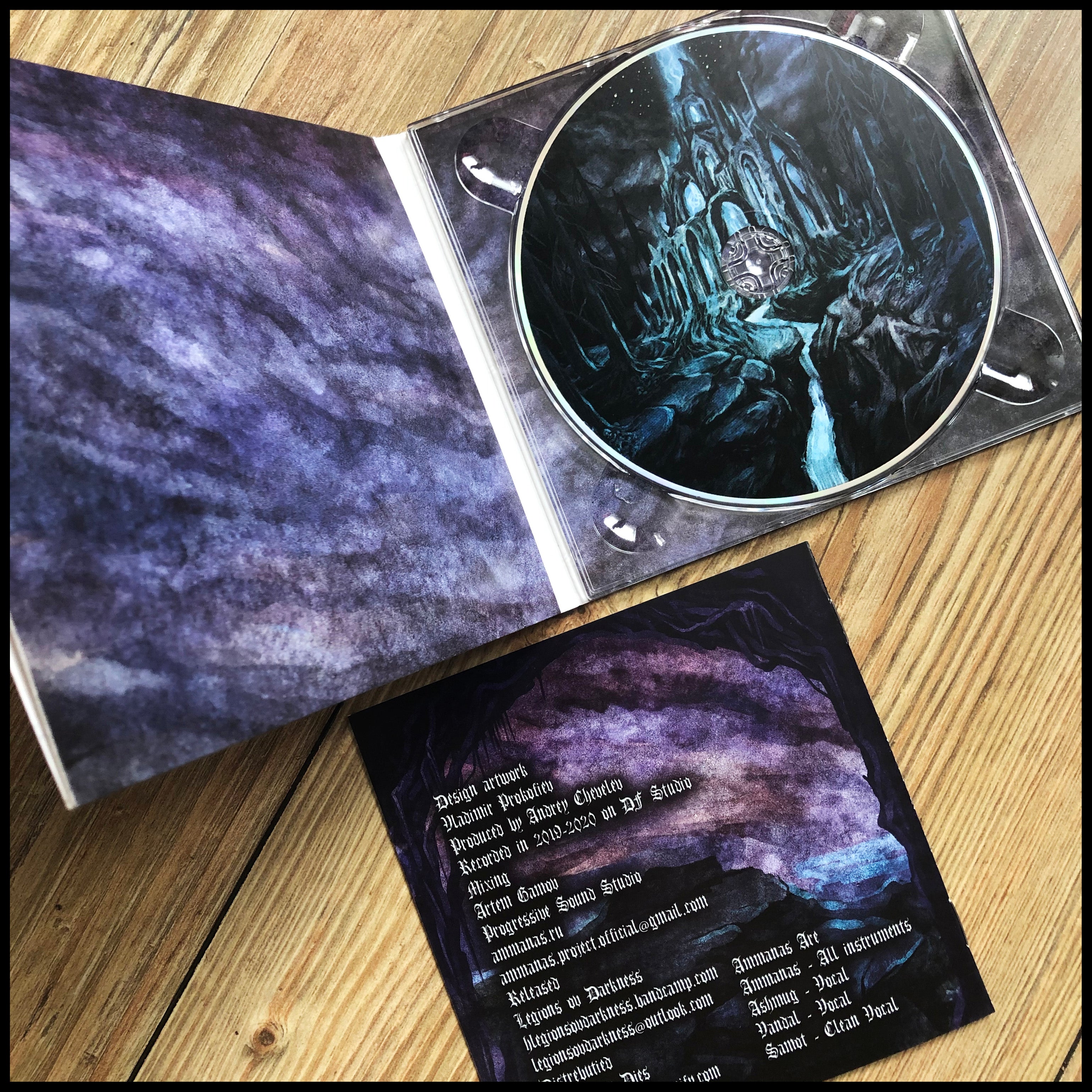 AMMANAS: Obsession cum Peccatum CD digipack (Russian black metal) *new, sealed*